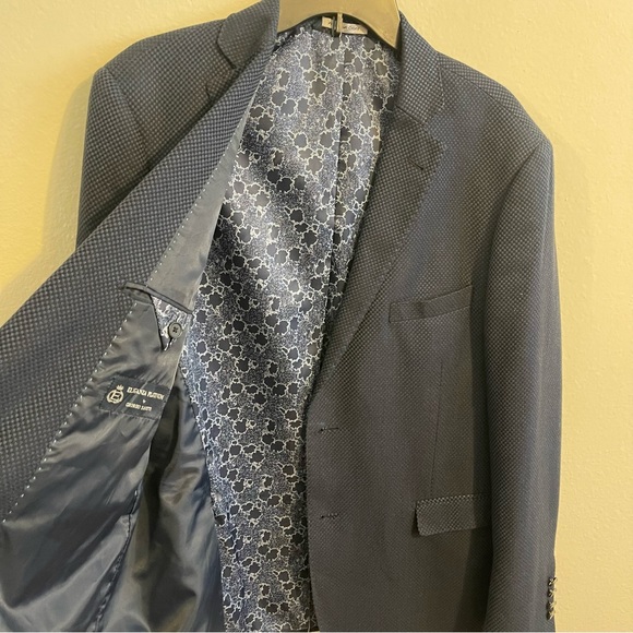 Eleganza Platinum Sports Coat Blazer by Giorgio Sanetti. Size 44R. - Picture 3 of 7